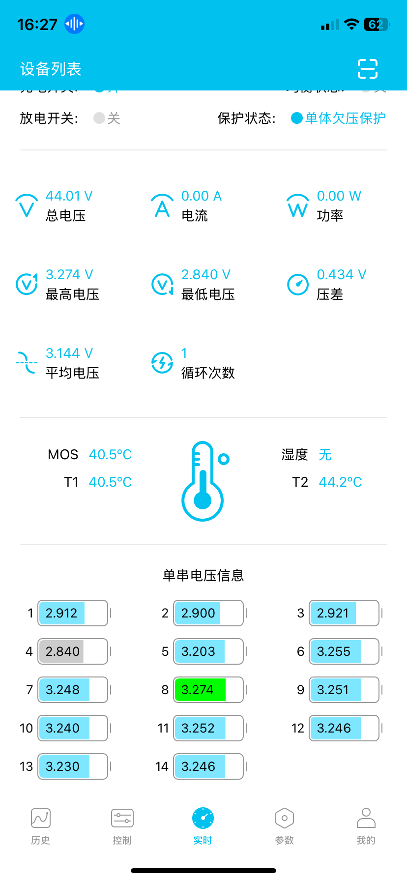 欠压保护44V